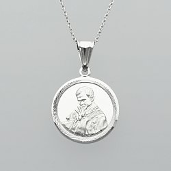 Medalik srebrny