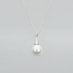 Naszyjnik srebrny
celebrytka z perłą