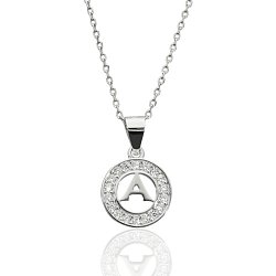 Zawieszka srebrna
literka A z cyrkoniami