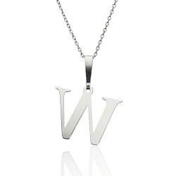 Zawieszka srebrna
literka W