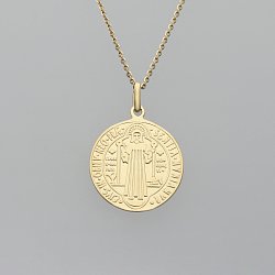 Medalik złoty
św. Benedykt