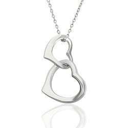 Zawieszka srebrna
podwójne serce