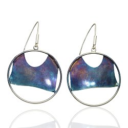 Kolczyki srebrne
z miedzią