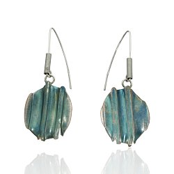 Kolczyki srebrne
z miedzią