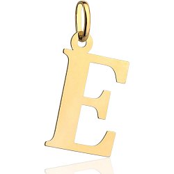 Zawieszka złota
duża literka E