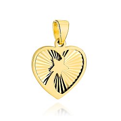 Zawieszka złota
serce z gwiazdką