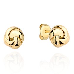 Kolczyki złote
supełki jednokolorowe