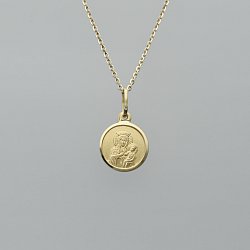 Medalik złoty
matowy