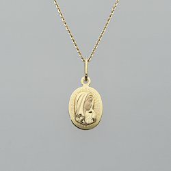 Medalik złoty
diamentowany