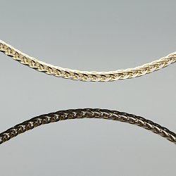Łańcuszek złoty
lisi ogon diamentowany
